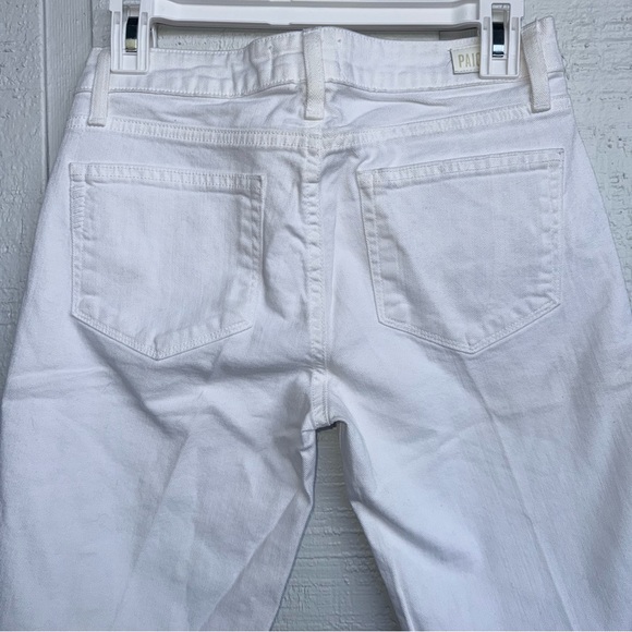 PAIGE Women’s White Denim Bermuda Shorts Size 27 Anthropologie NWT - Picture 11 of 14